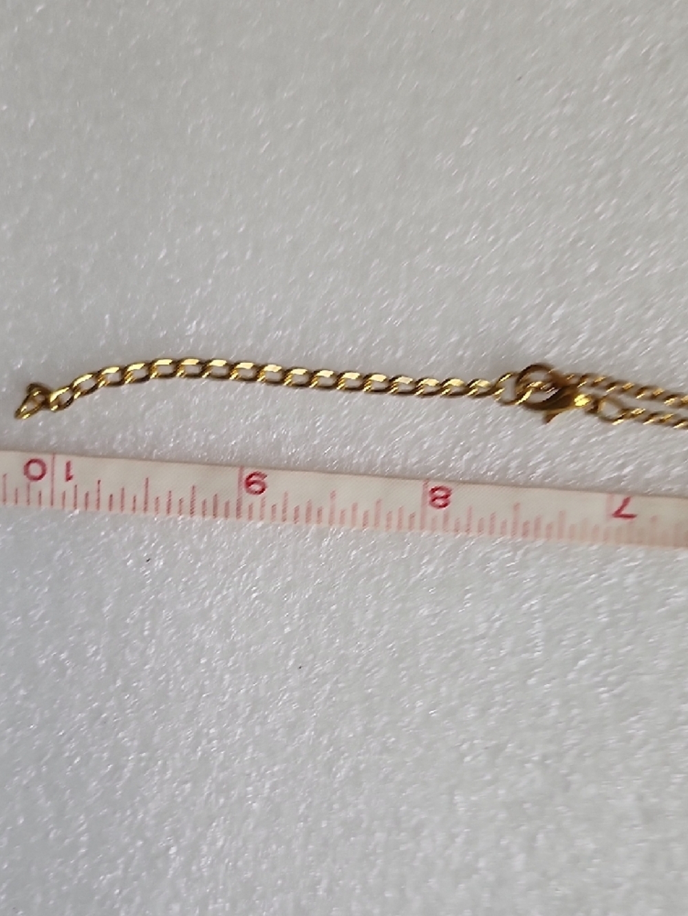 Hand Crafted Gold-Tone Necklace with White Cat Charm - Picture 6 of 9